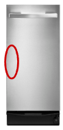 Trash Compactor Model and Serial Number Location