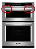 Oven - Model and Serial Number Location